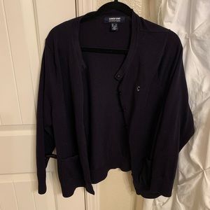 Navy chase cardigan